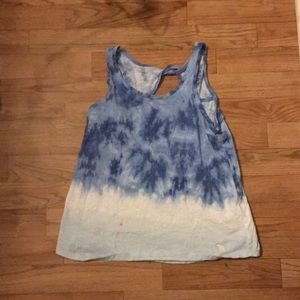 A cute blue and white tank top